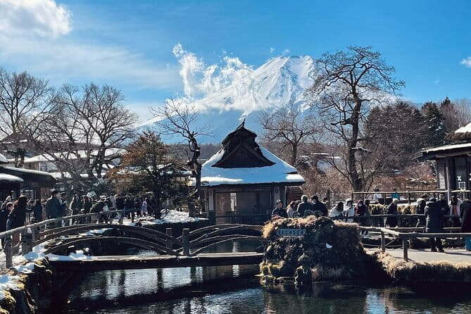 Mount Fuji Full Day Tour form Tokyo Lake Kawaguchi & Yamanaka - Oishi Park changes with the seasons