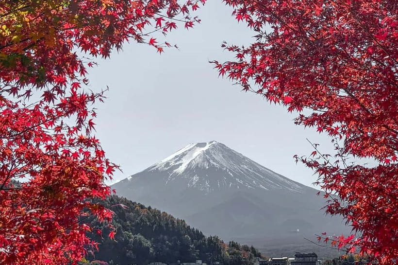 Mount Fuji,Lake Kawaguchiko Private Tour By Car With Pick Up - Chureito Pagoda and the classic Fuji photograph