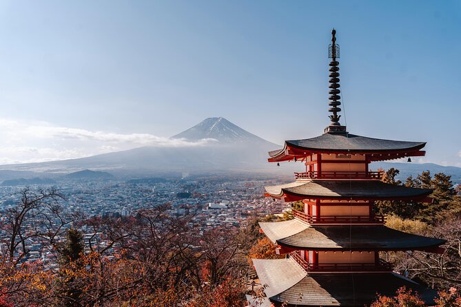 Mount Fuji (Mt. fuji) private tour by car with pickup from Tokyo - Lake Kawaguchiko, lunch, boats, and the ropeway