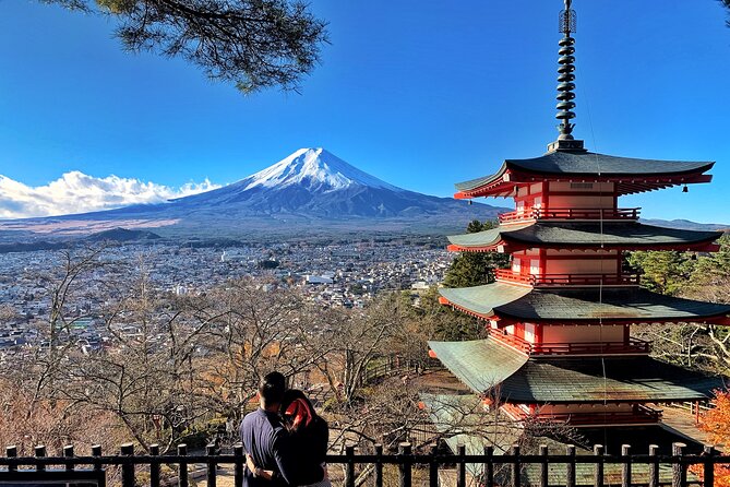 Mt.Fuji and Hakone Private SightSeeing Day Tour With Guide - Chureito Pagoda and the classic Fuji photograph