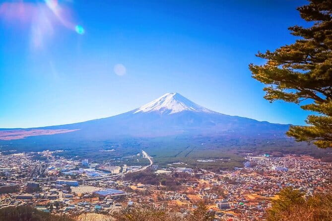 Mt. Fuji Day tour: Kawaguchi Lake Ropeway, Matcha, Oshino Hakkai - Lawson Fujikawaguchiko Town Hall: the quick photo stop