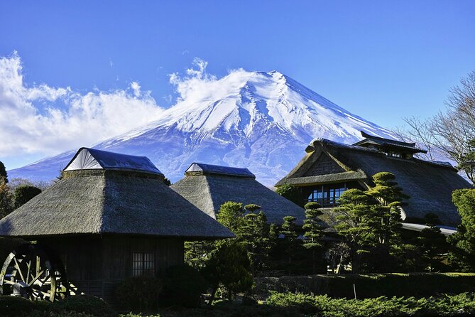 Mt FUJI Day Tour with Private Car and English Speaking Guide - Lake Kawaguchiko and Oishi Park