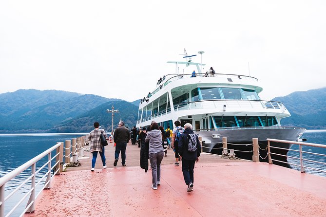 Mt Fuji & Hakone Cruise, Drum Show Bullet Train 1 Day from Tokyo - Riding the Komagatake Ropeway