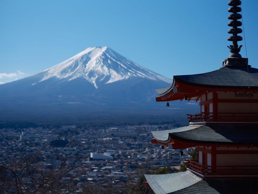 MT.Fuji: Mount Fuji Private day Tour With Guide - Chureito Pagoda and the famous Fuji photograph