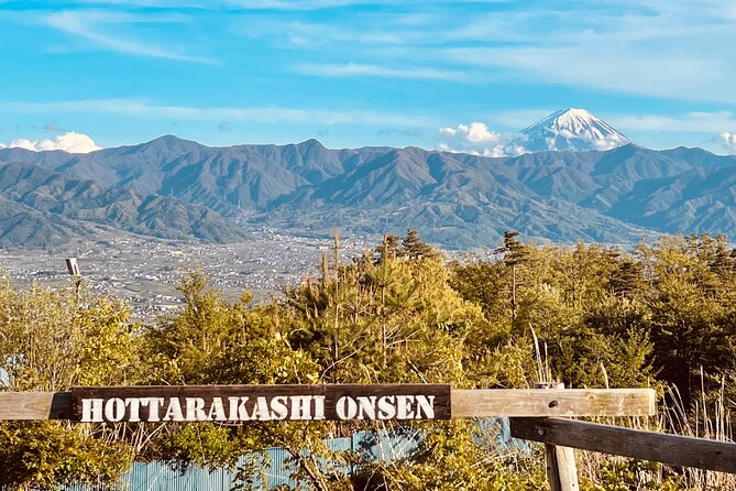 Mt FUJI - Panoramic Tour w/ Hoto Lunch, JP Sake & Onsen tatto OK! - Kanadorii and Oishi Park beside Lake Kawaguchi