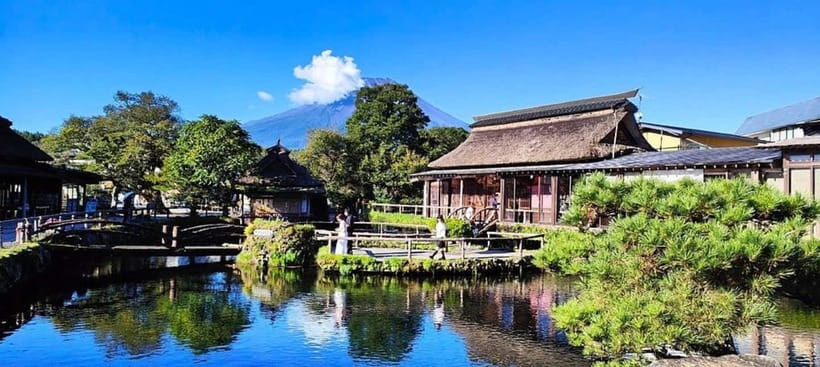 Mt. Fuji Private Tour With Hotel Pick Up From Tokyo - Oshino Hakkai and Old Japan in the Foothills