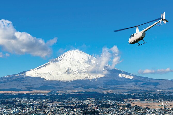 Mt. Fuji & Tokyo Helicopter Tour【90 mins】 : Close to Mt.Fuji! - Tokyo Tower and the city below