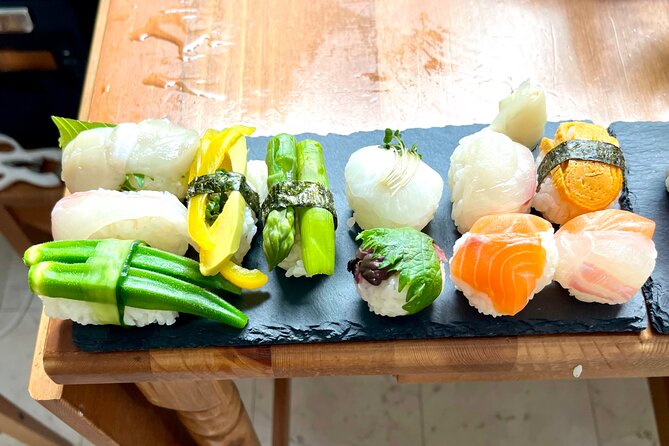 [NEW]JPN CULTURE - Buy@Toyosu Market SUSHI Making +TEA +Maid Cafe - Adding Akihabara and a Maid Café
