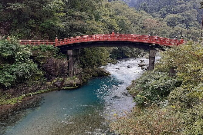 Nikko Full Day Private Tour with English Speaking Driver - Shinkyo Bridge, a graceful first stop