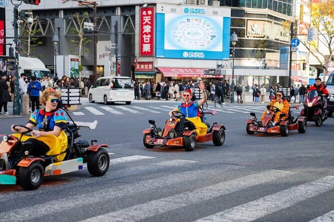 Official Japan Go-Kart Through Shibuya / Shinjuku (IDP Required) - Shibuya Scramble is the main event