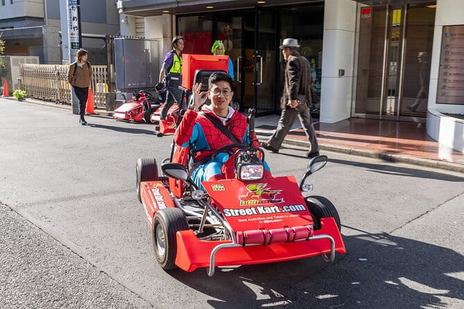Official Street Go Kart Tour Akihabara 2nd - Tokyo Station, where the ride gets its grand opening