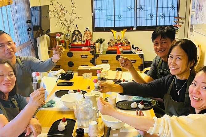 Private Mochi Sweets Making class near Shibuya area - Fruit daifuku: soft dough and careful shaping