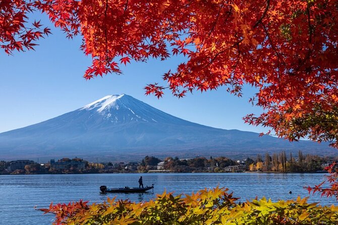 Private tour to Mount Fuji with an English driver from Tokyo - Oishi Park on Lake Kawaguchi
