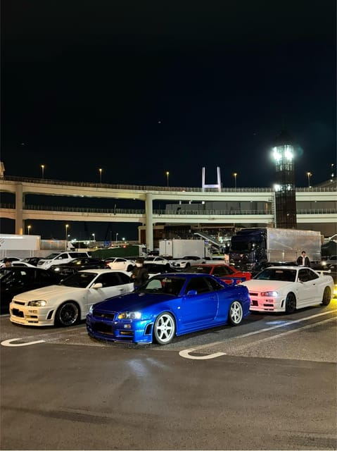【R34】Tokyo：Private Daikoku tour in Modified R34 - Key points at a glance