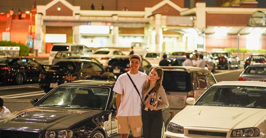 【R34】Tokyo：Private Daikoku tour in Modified R34 - Daikoku Parking Area, the heart of the outing