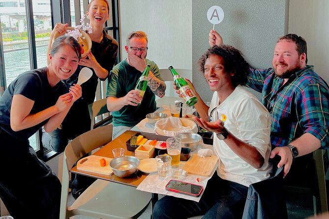 Ramen and Sushi Cooking Class with Sake Pairing Set in Tokyo - Key things to know before booking