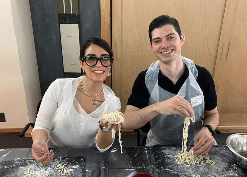 Ramen Making from Scratch +Akihabara Tour –Cooking Class - Seeing ramen ingredients in a local supermarket