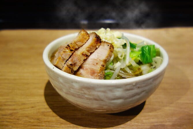 Ramen Making from Scratch – Tokyo Ultimate Cooking Class - Garlic Soup Gives the Bowl Its Jiro Character