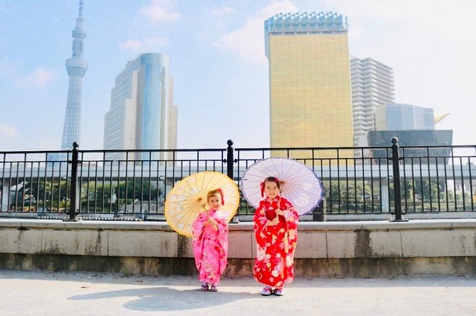 Ride a rickshaw wearing a kimono in Asakusa! Enjoy authentic traditional culture! - Exploring Asakusa near Kaminarimon and Sensoji