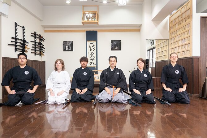 Samurai experience: art and soul of the sword - Changing into samurai attire and handling the sword
