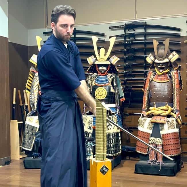 Samurai sword cutting experience - What the $93 price buys you