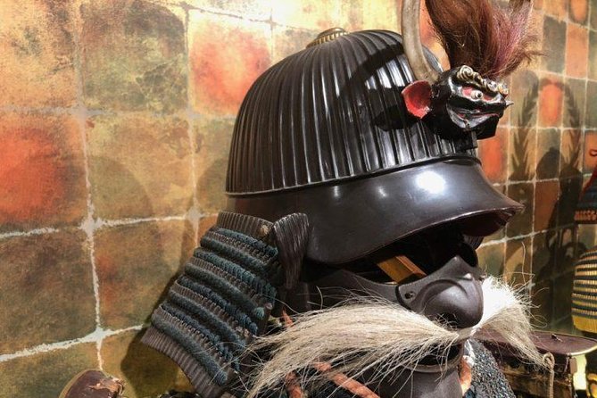 Samurai Sword Experience (Family Friendly)at SAMURAI MUSEUM TOKYO - Getting dressed as a samurai
