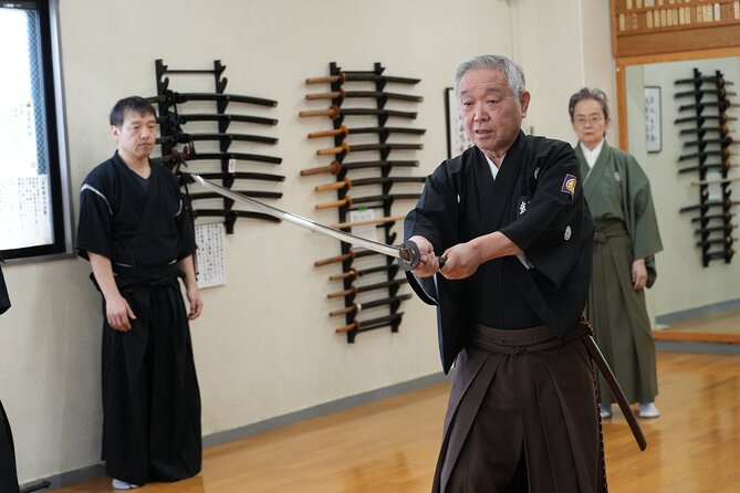 Samurai Sword Training and Katazome Dyeing Experience in Tokyo - Booking, timing, and cancellation details