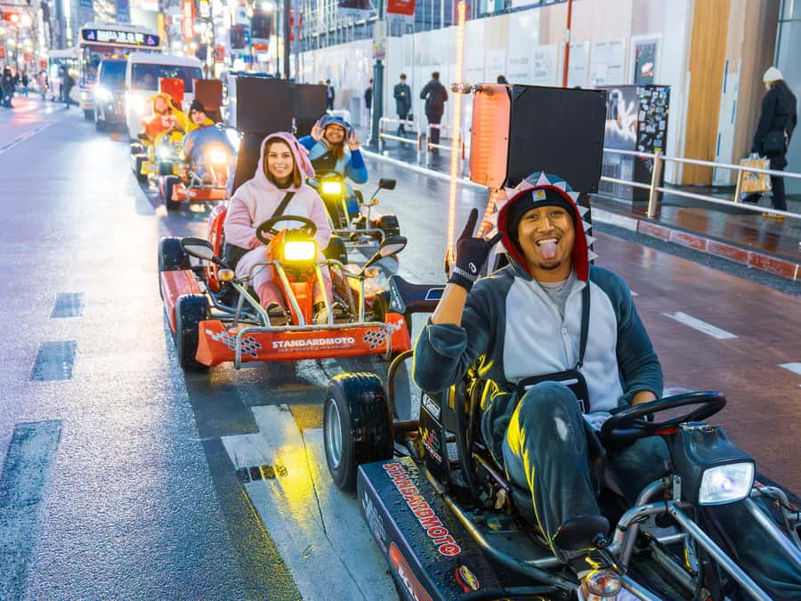 Shibuya#2 Go Karting Tour with Funny Costume - Why the costume changes the whole ride