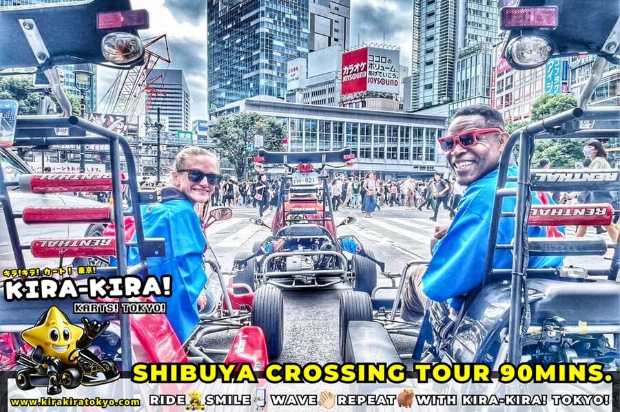 Shibuya Crossing x Tokyo Tower and more! Go-Kart Tour - Roppongi and the city after dark