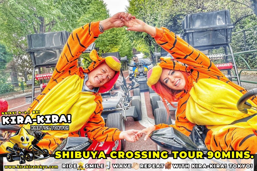 Shibuya Crossing x Tokyo Tower and more! Go-Kart Tour - Shibuya Crossing is the big finish
