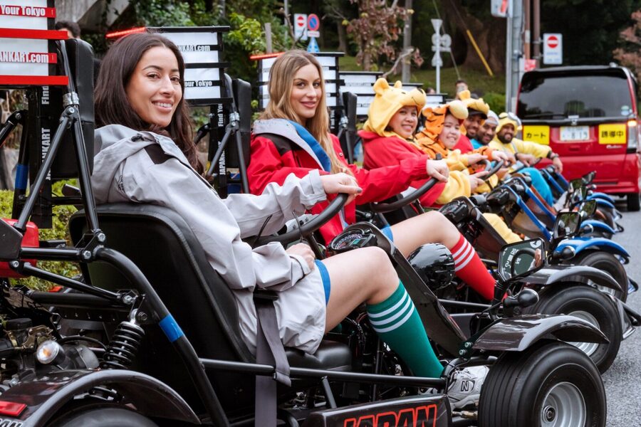 Shibuya/Tokyo Tower & Shinjuku/Shibuya Go Karting Tours - Shibuya Scramble Crossing from the driver’s seat
