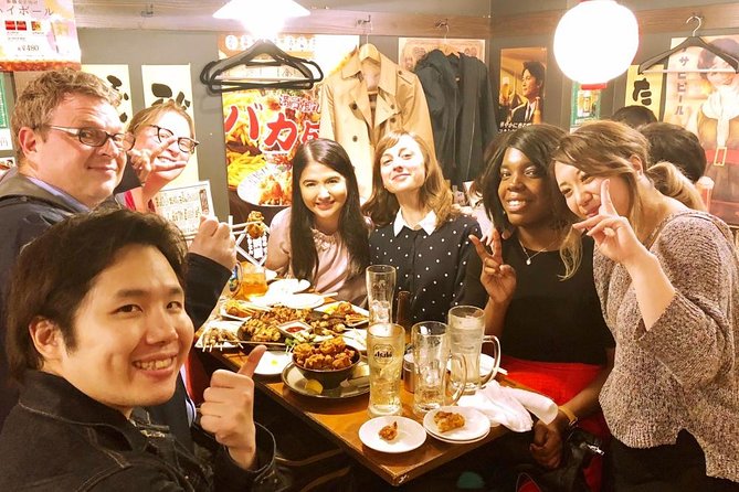 Shimbashi Hidden Gem Walking Tour - Five food stops, not one large dinner
