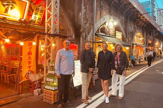 Shimbashi Night Food Tour - All-you-can-drink sake, beer, and more