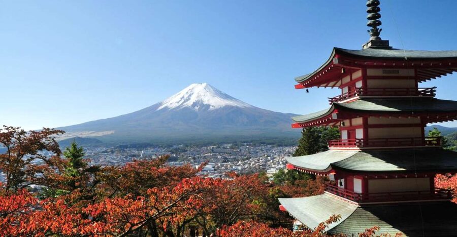Sightseeing Day Trip to Mount Fuji and Hakone Green Number - Lake Kawaguchi and the Fuji view