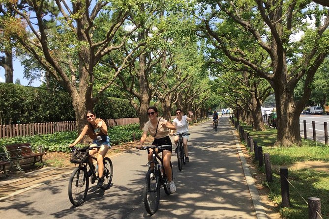 Small Group Cycling Tour in Tokyo - The Imperial Palace moat and the ride home