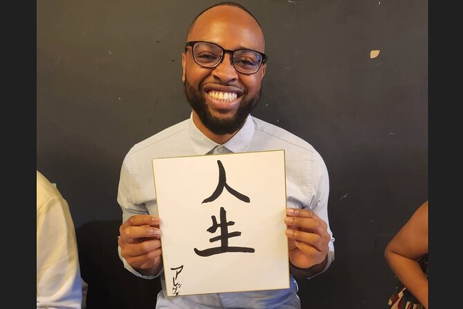 Small Group Japanese Calligraphy Workshop Experience - Choosing your name and favorite word