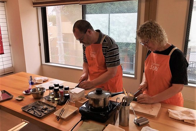 Small-Group Wagyu Beef and 7 Japanese Dishes Tokyo Cooking Class - Dietary needs and cooking level