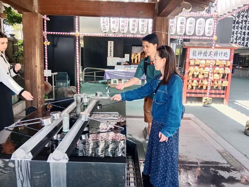 Sumida Riverside Walk:Garden&Temple Ritual(4 Meeting Points) - A quieter morning in eastern Tokyo
