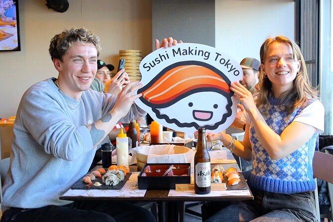 Sushi Making Tokyo! Popular Maki Sushi & Japanese Sushi（+Recipe!） - Booking, timing, and cancellation details