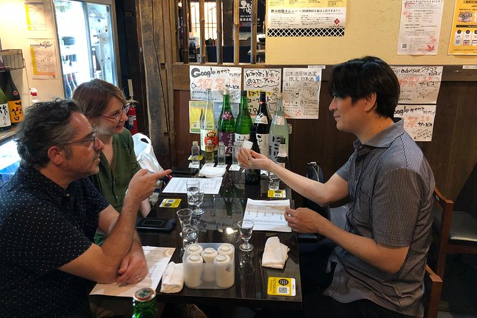 Tasting All Types of Sake with Sommelier - Meeting Aki in Shinjuku San-chome