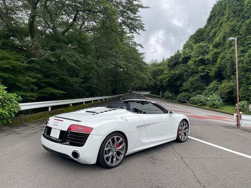 Tokyo: 1 Day JDM/Sports Car Tour to Hakone, Fuji, and Onsen - Lake Ashi and the changing view