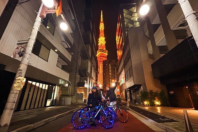 Tokyo: 2-Hour Night E-Bike Tour of the City's Hidden Gems - Fitness, weather, and what to bring