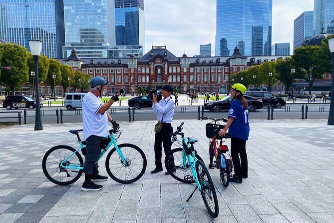 Tokyo: 3-Hour Bike/E-Bike Tour of the City's Highlights - Tokyo Station’s red-brick face