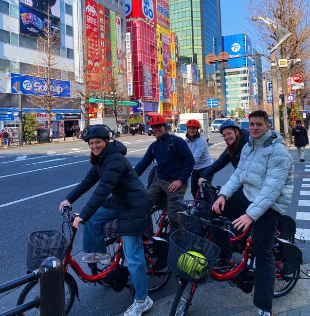 Tokyo: 3-Hour E-Bike Tour of the City's Riverside Areas - Starting beside Hibiya Park and entering Ginza