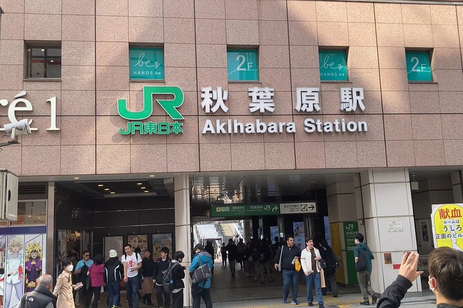 Tokyo Akihabara Anime Manga Video Games and Maid Cafe Tour - Starting at Tamashii Nations
