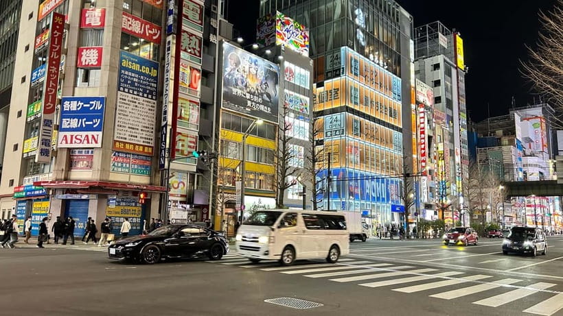 Tokyo: Akihabara, Shibuya, Karaoke & City Lights Night Tour - Starting at Ueno Park as Tokyo Turns on the Lights