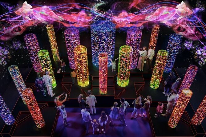 Tokyo Art Aquarium Museum E-Ticket with optional Tokyo Metro Pass - A One to Two-Hour Visit