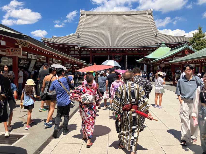 Tokyo: Asakusa Highlights Walking (OP : Rickshaw Experience) - Tokyo Skytree and Sumida Park views