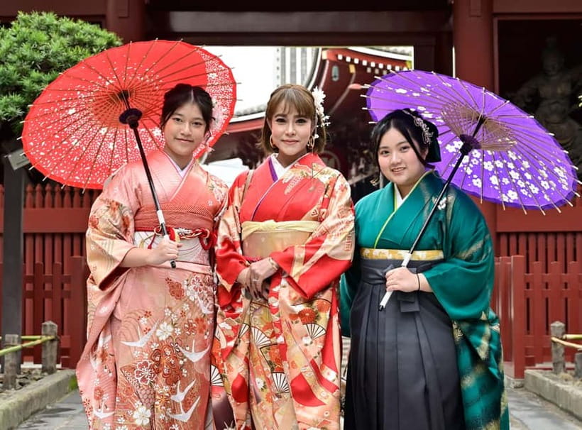 Tokyo: Asakusa Kimono Dressing and Matcha Experience - Starting near Kaminarimon Gate