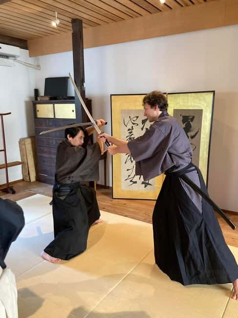 Tokyo Asakusa : Samurai School, Become a Samurai Warrior - The optional choreographed battle